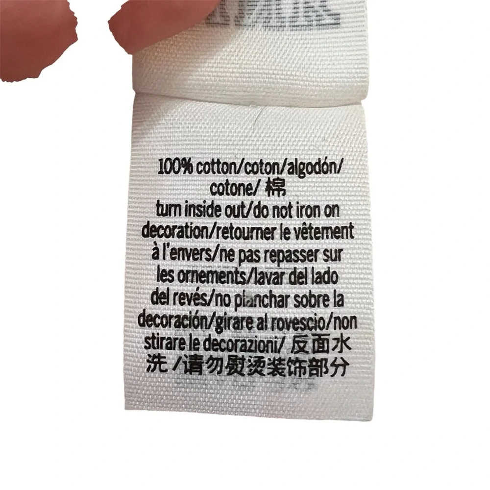 NWOT White Victoria Secret Pink XS Short Sleeve Top With Back Lacing - Picture 7 of 9